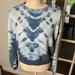 American Eagle Outfitters Tops | American Eagle Blue/White Tie Dye Sweatshirt S | Color: Blue/White | Size: S