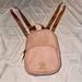 Adidas Bags | Euc Adidas Mini Backpack In Pastel Light Pink With Gold Hardware And Embroidery | Color: Gold/Pink | Size: Os