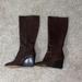 Nine West Shoes | Brown Wedge Nine West Boots | Color: Brown | Size: 6