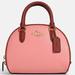 Coach Bags | Coach Sydney Satchel Crossbody Bag In Gold/ Candy Pink Crossgrain Leather Nwt | Color: Cream/Pink | Size: Os