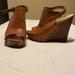 Jessica Simpson Shoes | Jessica Simpson Size 7 Brown Wedge | Color: Brown/Tan | Size: 7