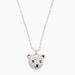 Kate Spade Jewelry | Kate Spade Arctic Friends Polar Bear Pave Pendant Necklace | Color: Silver | Size: Os