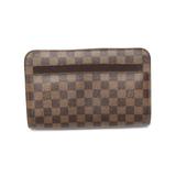 Louis Vuitton Bags | Louis Vuitton Clutch Bag Damier Ebene Saint-Louis N51993 Louis Vuitton Brown ... | Color: Brown | Size: Os