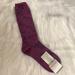 Gucci Accessories | Gucci Women's Metallic Lurex Knit Gg Calf High Socks Sz Xl/12/22-24cm | Color: Blue/Purple | Size: Os