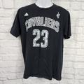 Adidas Shirts | Adidas Cavaliers #23 Lebron James The Go To Athletic Tee | Color: Blue | Size: L