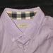 Burberry Shirts | Burberry Brit Lavander Men's Long-Sleeve Dress Shirt Size L. | Color: Purple | Size: L
