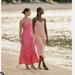 J. Crew Dresses | J Crew Peach And Pink Cupro Slip Dresses | Color: Orange/Pink | Size: Size 2 And 4