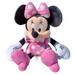 Disney Toys | Disney's Minnie Mouse Pink Polka Dot Dress And Bow 18" Plush Stuffed Animal | Color: Black/Pink | Size: Osg