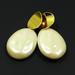 Kate Spade Jewelry | Kate Spade Gold Plated Faux Cream Baroque Pearl Dangle Earrings | Color: Cream/Gold | Size: Os