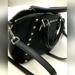 Michael Kors Bags | Michael Kors Designer Black Handbag Purse Crossbody | Color: Black/Silver | Size: Os