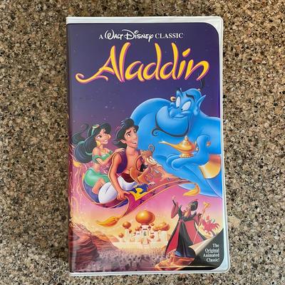 Disney Media | Aladdin Disney Black Diamond Edition Vhs | Color: Blue | Size: Os