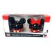 Disney Kitchen | Disney Mickey Minnie Ears Salt And Pepper Shakers Fan Club Iconic Mouse Ceramic | Color: Black/Red | Size: 3"X4"