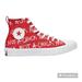 Converse Shoes | Converse Unt1tl3d High Not A Chuck Red Men's 8.5 Women's 10.5 Unisex New | Color: Red/White | Size: Unisex: Men 8.5 / Women 10.5