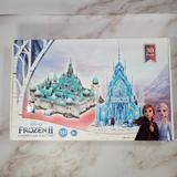 Disney Toys | Frozen Ii Arendelle Castle & Ice Castle 3d Puzzle | Color: Blue/White | Size: Osbb