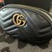 Gucci Bags | Gucci Marmont Black Matelasse Leather Waist Belt Bag 85 | Color: Black | Size: Os