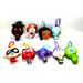 Disney Toys | Mcdonalds 2020 Pixar Celebration Disney Keychain Plush Clip On Toys Lot Of 9 | Color: Red | Size: Osg