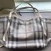 Burberry Bags | Burberry *Rare* Handbag | Color: Gray/Tan | Size: Os