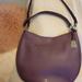 Coach Bags | Coach Purple Leather Large Hobo | Color: Purple | Size: Os