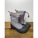 The North Face Shoes | Girls North Face Snow Boots Thermafelt Plus Liners Size 3-Gray/Purple | Color: Gray/Purple | Size: 3g