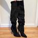 Jessica Simpson Shoes | Jessica Simpson Over-The-Knee Black Stiletto Boots, Size 7.5 | Color: Black | Size: 7.5