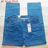 Levi's Jeans | Levi's Men's 501 Original Fit Non-Stretch Jeans - Dark Stonewash 38 X 32 | Color: Blue | Size: 38