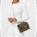 Michael Kors Bags | Michael Kors Jade Bag Crossbody Green - Gold Chain Nwot Pocketbook Gift | Color: Gold/Green | Size: Os