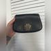 Tory Burch Bags | Euc Tory Burch Black And Gold Pebble Leather Clutch | Color: Black/Gold | Size: Os