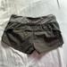 Lululemon Athletica Shorts | Lululemon Running Shorts | Gray | Size: 4 | Color: Gray/Silver | Size: 4