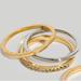 Madewell Jewelry | Madewell Filament Stacking Rings | Color: Gold | Size: Os