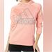 Adidas Tops | Adidas Nwot Climawarm Peach Hoodie Xs | Color: Orange/Pink | Size: Xs