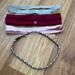 Lululemon Athletica Accessories | Bundle Of Lululemon Headbands Yoga Running Exercise Mixed Lot Ivivva Hair Ties | Color: Red | Size: Os