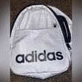 Adidas Bags | Grey Adidas Small Backpack | Color: Gray/White | Size: Os