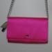 J. Crew Bags | J.Crew Pink Satin Chain Wallet Crossbody | Color: Pink | Size: Os