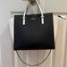 Kate Spade Bags | Kate Spade Cedar Street Hayden Black & White Satchel Bag Handbag | Color: Black/White | Size: Os