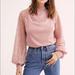Free People Tops | Free People Sweetest Thing Thermal Pink Top Size Xs | Color: Pink | Size: Xs