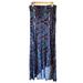 Anthropologie Skirts | $120 Maeve By Anthropologie Melissa Knit Maxi Skirt Xs Blue Purple Red | Color: Blue | Size: Xs