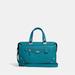 Coach Bags | Coach Millie Satchel With Studs. Nwt | Color: Blue/Green | Size: 11 3/4” L X 7 1/2” H X 6” W