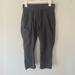 Columbia Pants & Jumpsuits | Columbia Gray Cropped Cargo Drawstring Pants Size Medium | Color: Gray | Size: M
