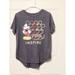 Disney Shirts & Tops | Disney Mickey Mouse Size Xl Junior Girls Black T-Shirt #A-4-27 | Color: Black | Size: Xlg