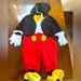 Disney Costumes | Disney Mickey Mouse Costume | Color: Black/Red | Size: 9-12 Months