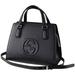 Gucci Bags | Gucci Gg Soho Embossed Logo Shoulder Bag Black Mini | Color: Black | Size: Os