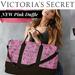 Victoria's Secret Bags | New Pink Victoria’s Secret Duffel Bag | Color: Black/Pink | Size: Os