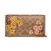 Coach Bags | Coach Callie Foldover Chain Clutch In Signature Canvas With Prairie Flor | Color: Brown/Tan | Size: 8" (L) X 4 3/4" (H) X 2 1/4" (W)