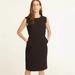 J. Crew Dresses | J.Crew Resume Dress In Italian Stretch Wool | Color: Black | Size: 6