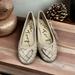 Tory Burch Shoes | Last Pair! Tory Burch Cream Quilted Ballet Flat Sz 8.5 Brand New Never Worn | Color: Cream | Size: 8.5