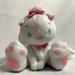 Disney Toys | 4” Disney Aristocats Tiny Big Feet Marie Plush, Great Condition | Color: Pink/White | Size: 4”