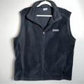 Columbia Jackets & Coats | Columbia Men's Full Zip Fleece Vest-Dark Gray-Size Large | Color: Gray | Size: L