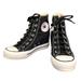 Converse Shoes | Converse | Hidden Wedge Chuck Taylor All Star Lux High Top Sneakers | Color: Black/White | Size: 6.5