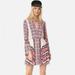 Free People Dresses | Free People Tegan Mini Dress - Ivory And Pink Print | Color: Cream | Size: 2