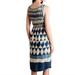 Anthropologie Dresses | Anthropologie Maeve Blue Tie Dye Dress | Color: Blue/Cream | Size: 12